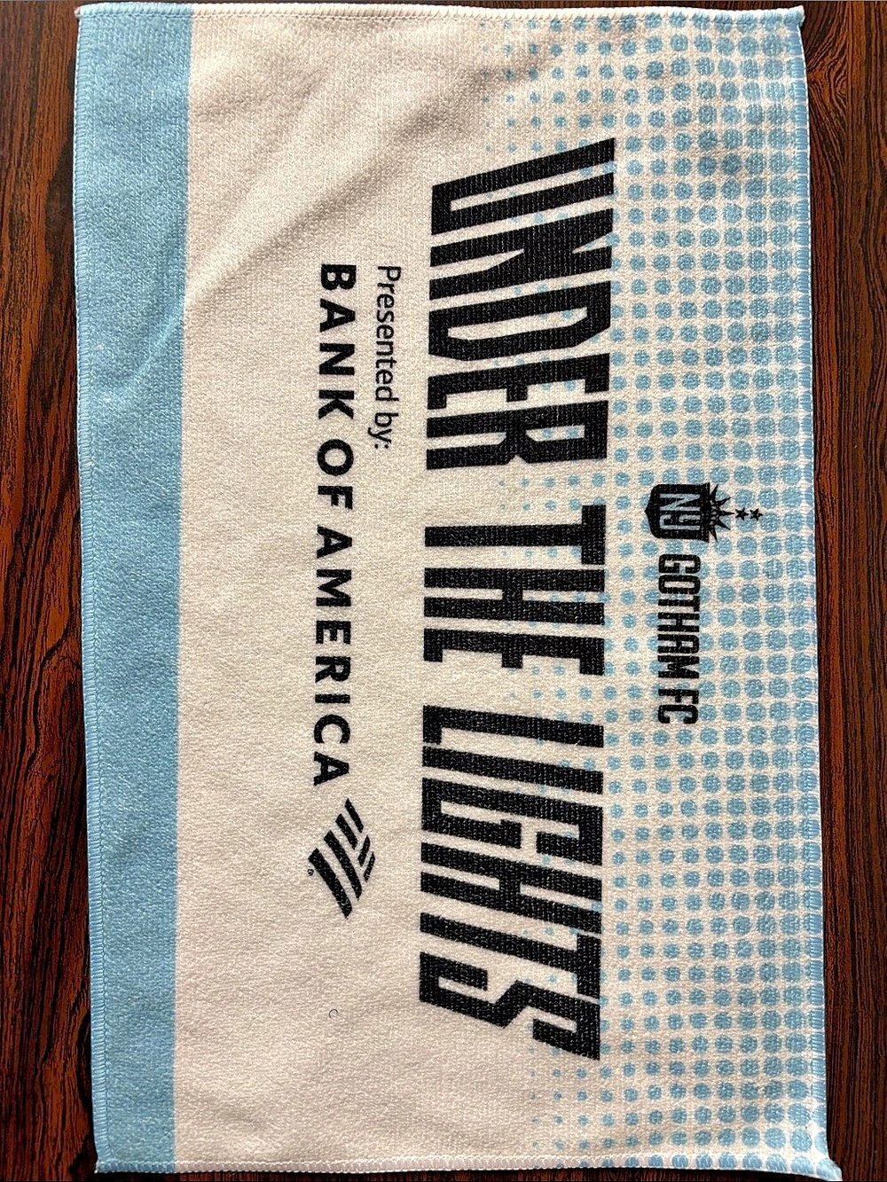 NY Gotham FC Rally Towel - NWSL - Women’s Soccer - Officially Licensed